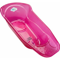 BANHEIRA PLAST.C/DRENO 20LTS ROSA